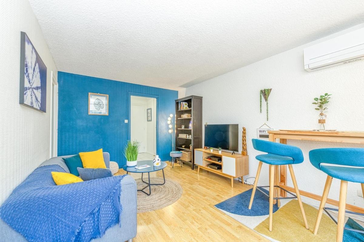 Charming T2, wifi, air conditioning, balcony - Housity