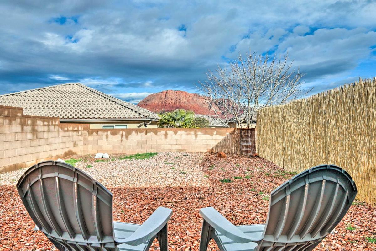 Ivins Studio with Yard and Mountain Views! - Housity