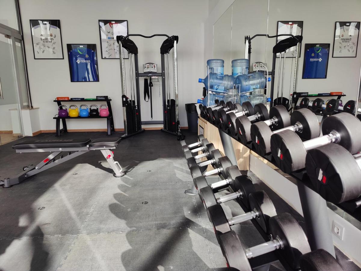 Gimnasio o instalaciones de fitness de Cabogata Beach Hotel