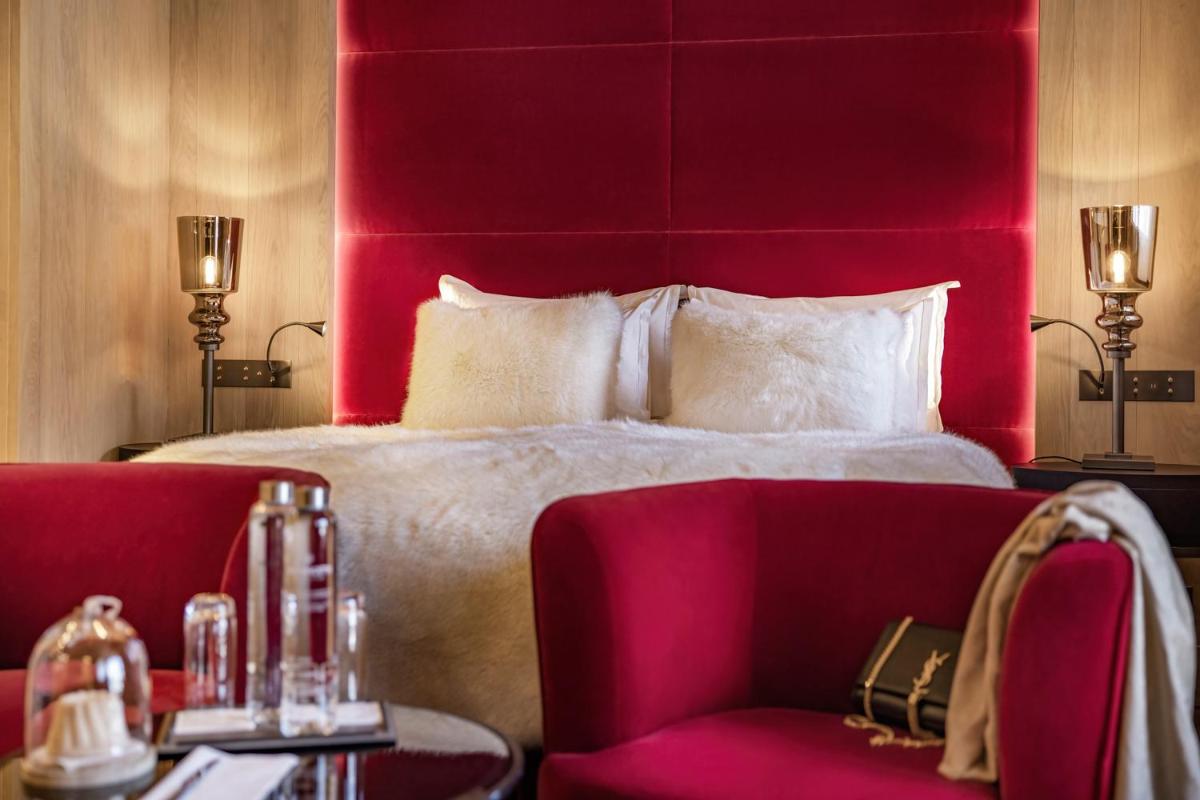Un ou plusieurs lits dans un hébergement de l'établissement Armancette - The Leading Hotels of the World