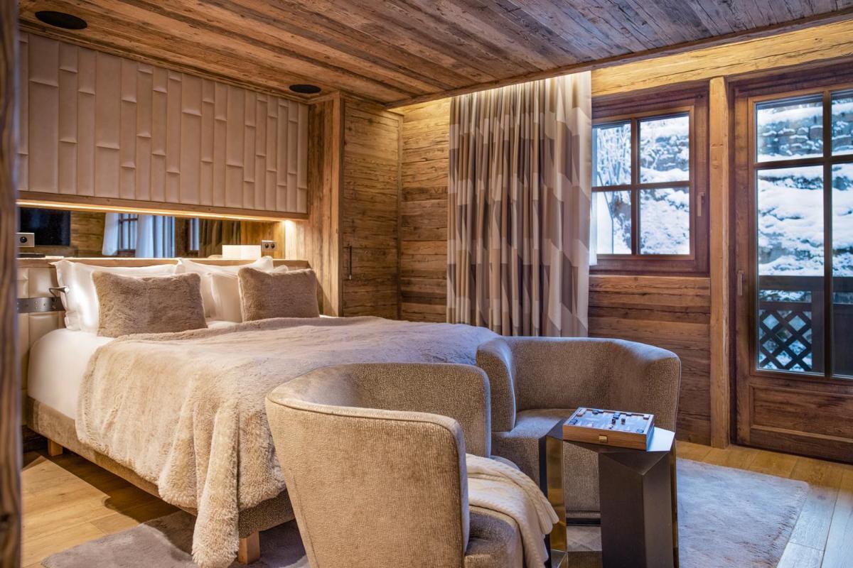 Un ou plusieurs lits dans un hébergement de l'établissement Armancette - The Leading Hotels of the World
