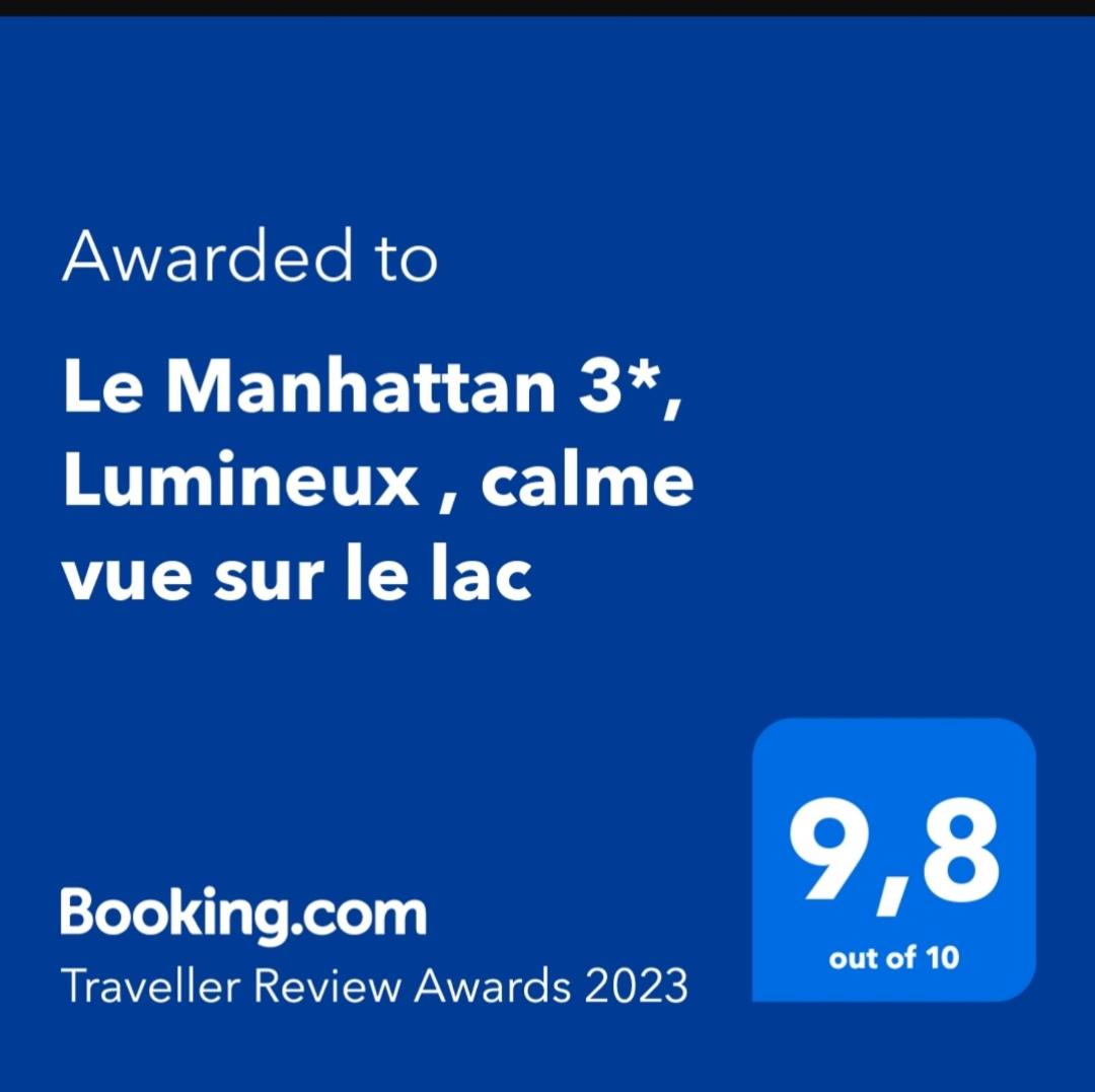 Le Manhattan 3*, Lumineux , calme vue sur le lac - Housity