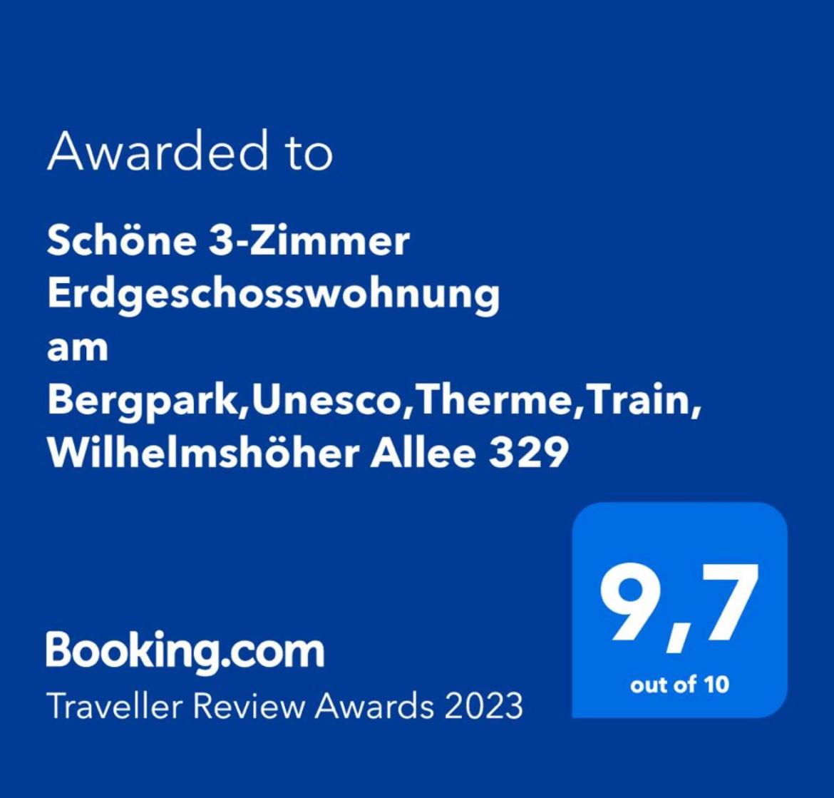 Schöne 3-Zimmer Erdgeschosswohnung am Bergpark,Unesco,Therme,Train, Wilhelmshöher Allee 329 - Housity