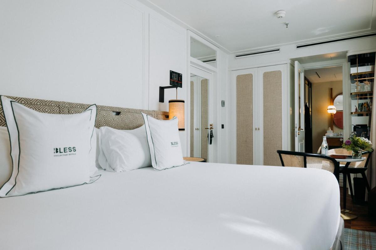 Cama o camas de una habitación en BLESS Hotel Madrid - The Leading Hotels of the World