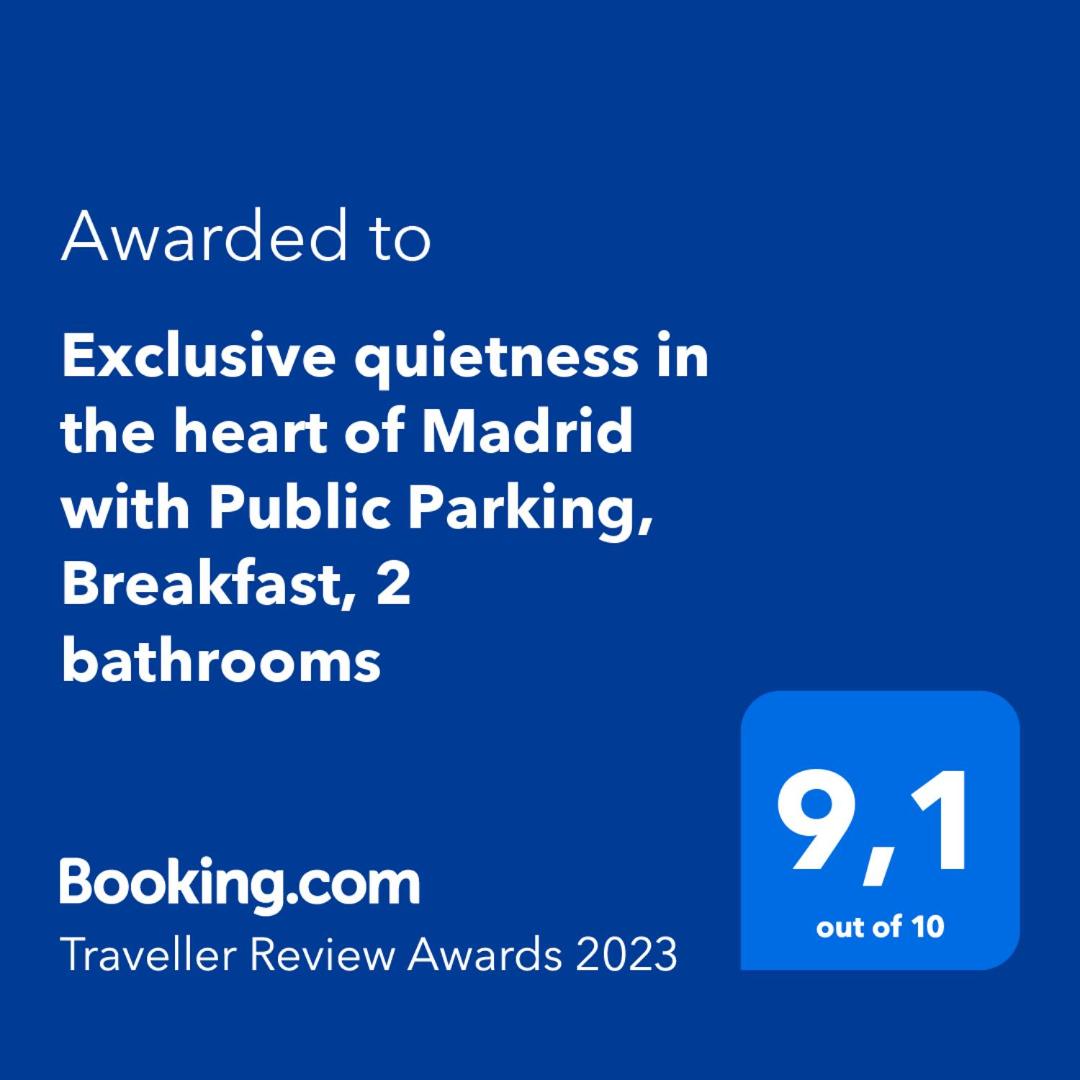 Exclusive quietness in the heart of Madrid with Public Parking, Breakfast, 2 bathrooms - Housity
