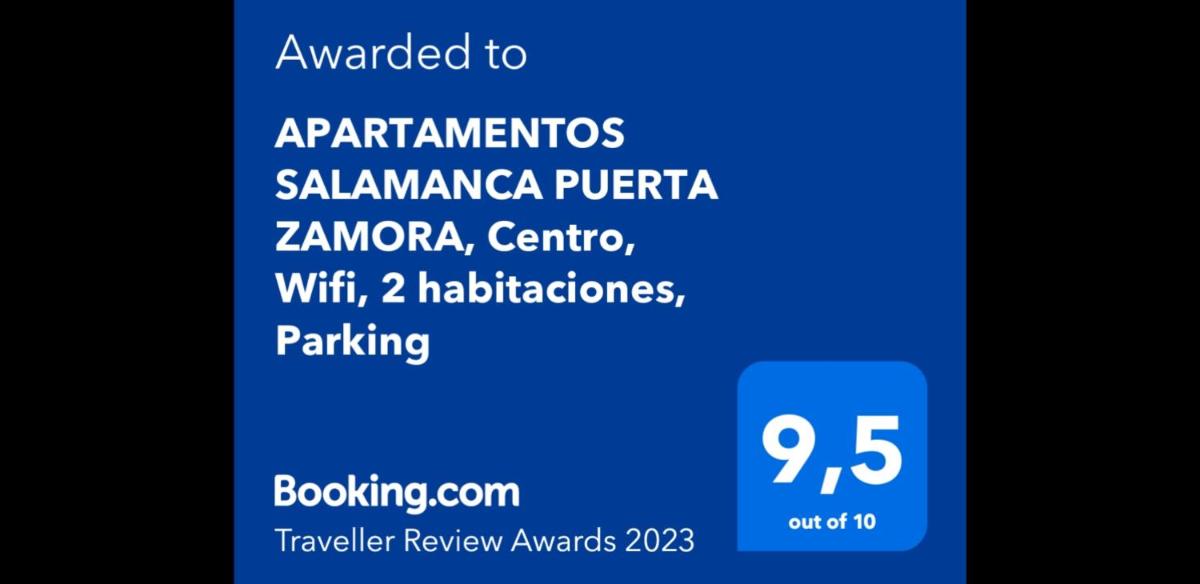 Suitetrails - APARTAMENTOS SALAMANCA PUERTA ZAMORA, Centro, Wifi, 2 habitaciones, Parking