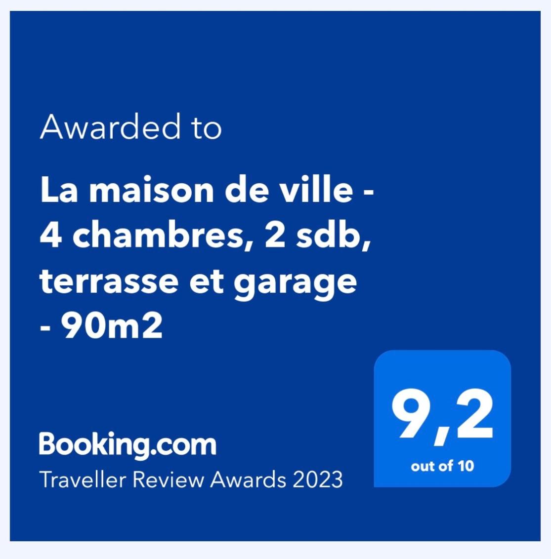 La maison de ville - 4 chambres, 2 sdb, terrasse et garage - 90m2 - Housity
