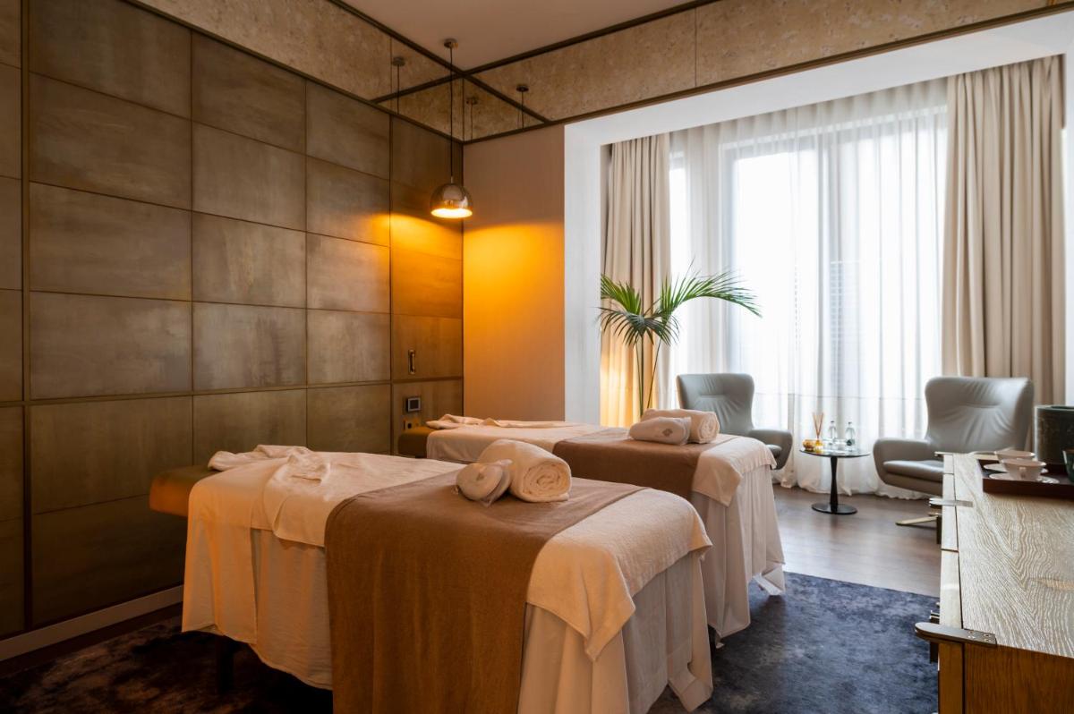 Cama o camas de una habitación en Almanac Barcelona