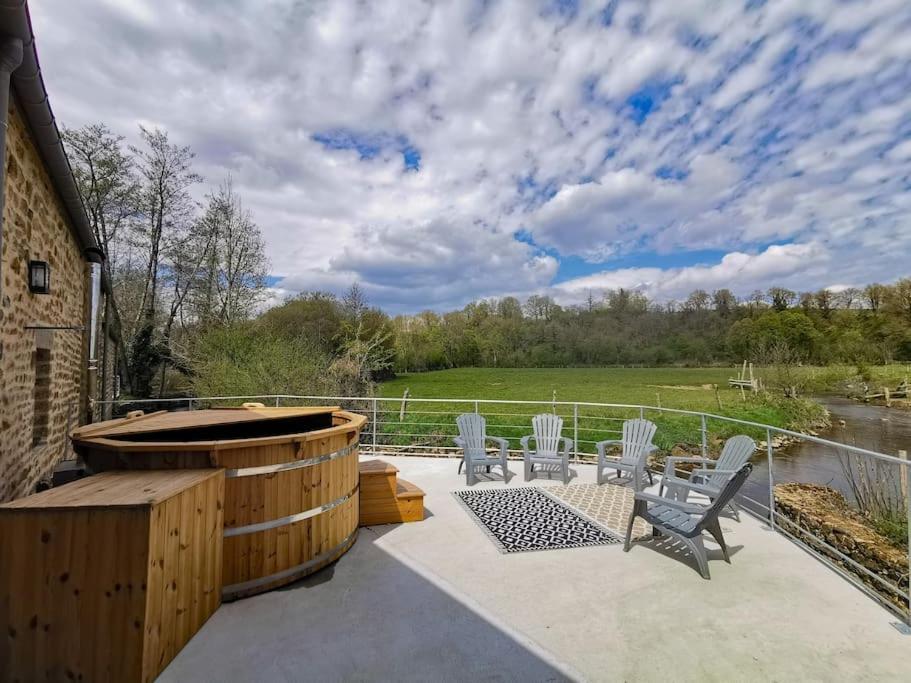 Le moulin de Cordouen 10 personnes -Bain nordique - Housity