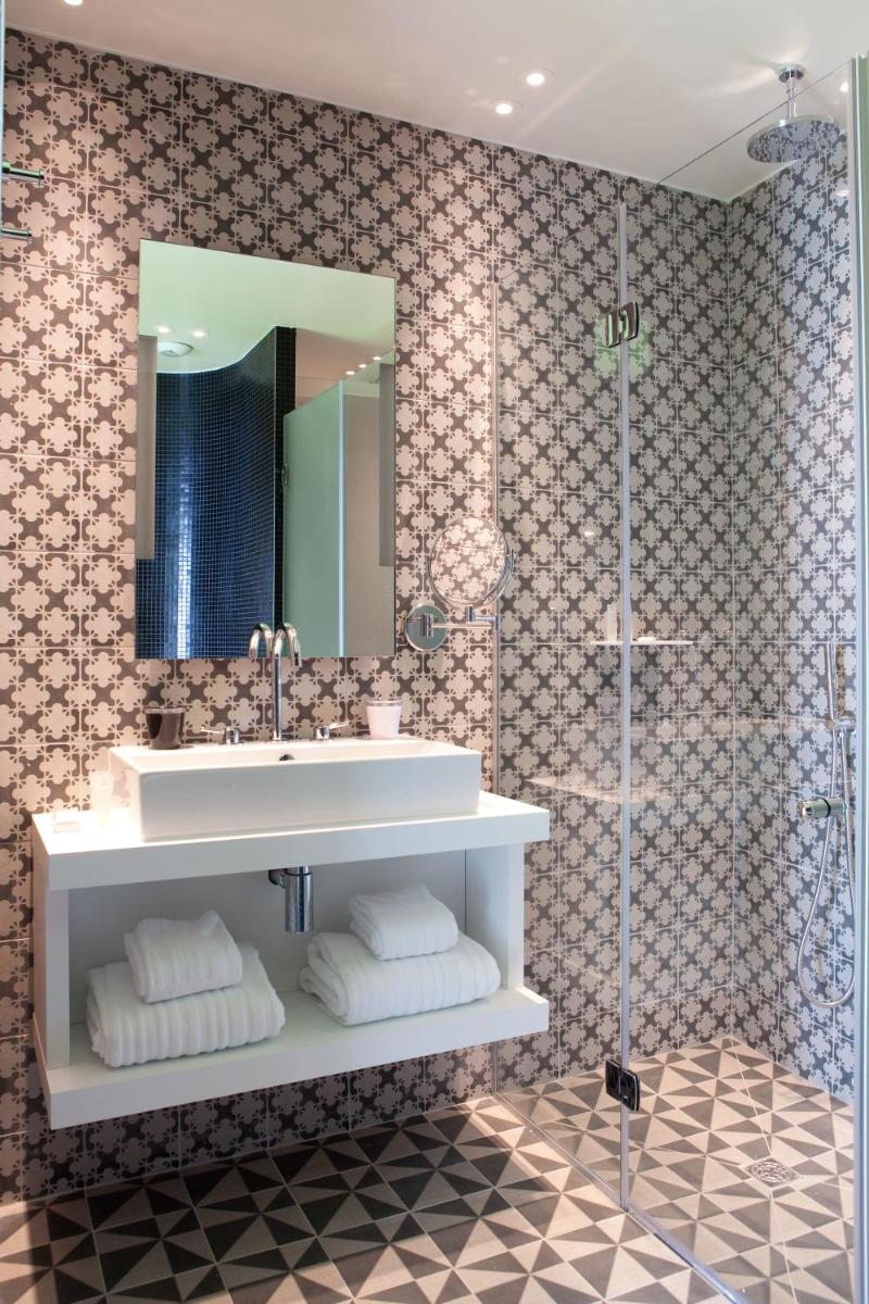 Salle de bains dans l'établissement Hotel L’Antoine