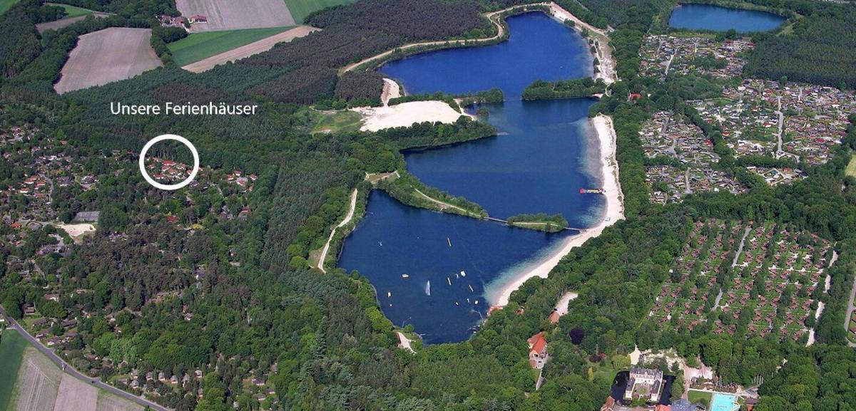 Freistehendes Ferienhaus - ruhige Waldlage - wenige Schritte zum See - Housity