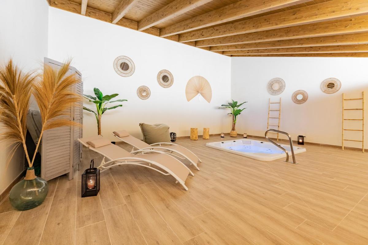 Zona de estar de Hotel Eth Solan & SPA