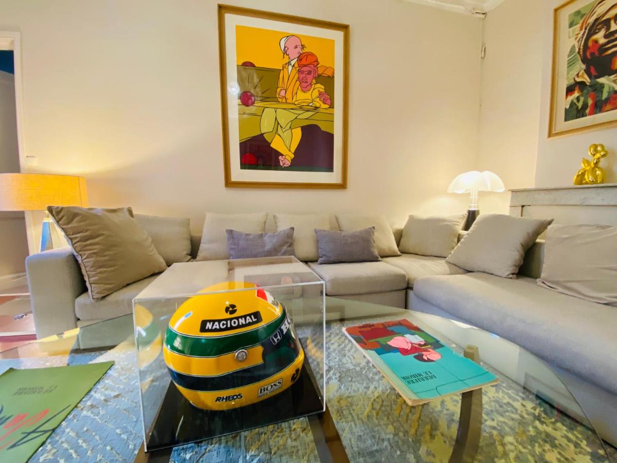 Coin salon dans l'établissement Hôtel Particulier Le 28 - Spa & Art Luxury Design by Alain Ducasse