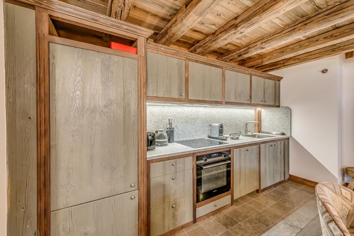 Cuisine ou kitchenette dans l'établissement Hotel & Spa Le Val d'Isère