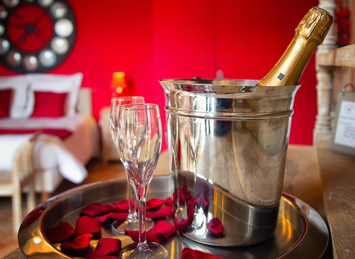 Boissons dans l'établissement Hôtel & Spa Chai De La Paleine