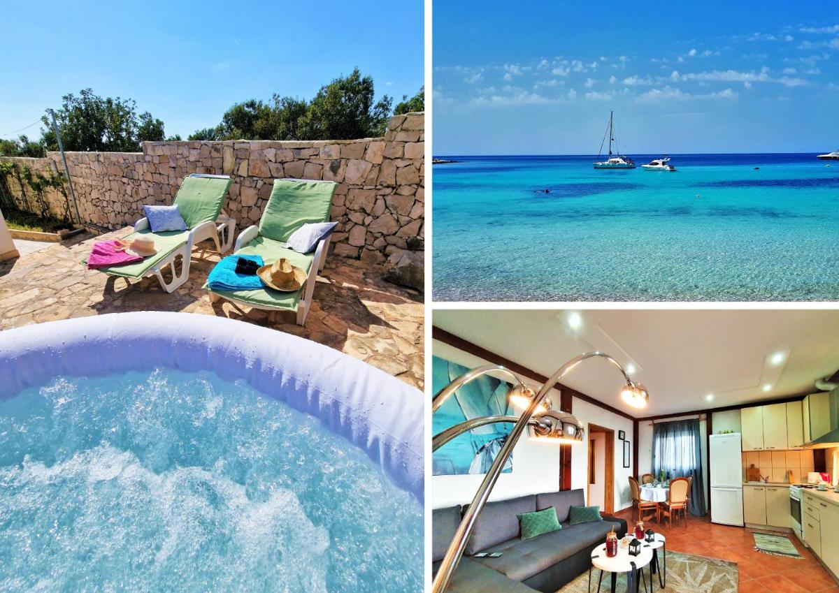 Escape holiday houses A&B, island Drvenik Mali, Trogir - Housity