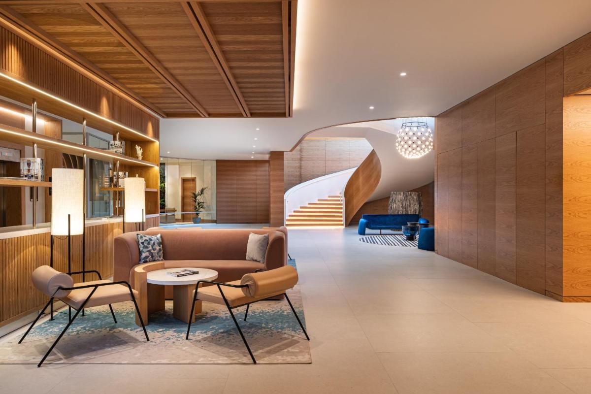 Uma área de estar em Hyatt Regency Lisbon