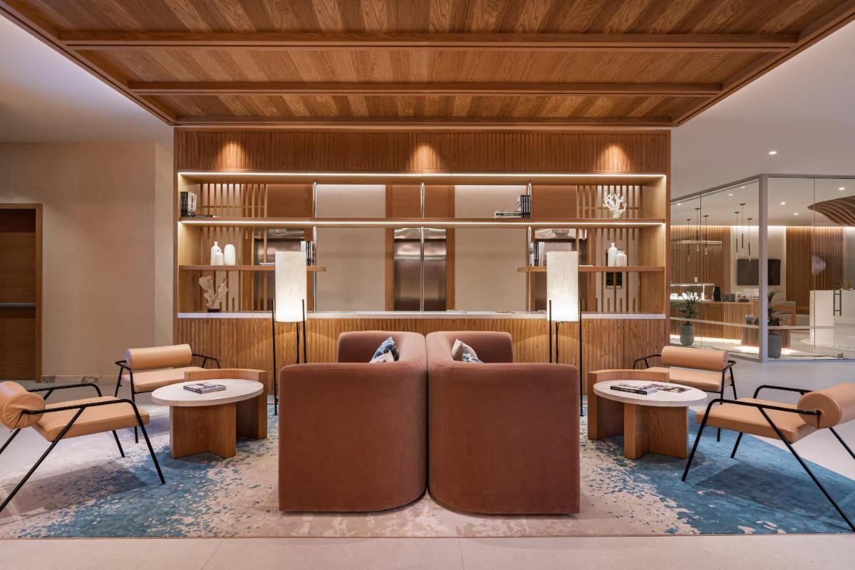 Uma área de estar em Hyatt Regency Lisbon