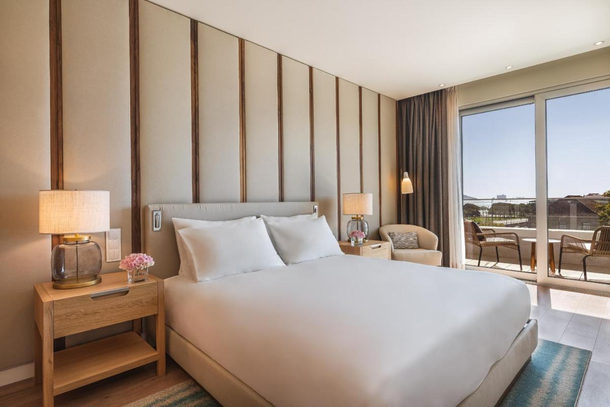 Uma cama ou camas num quarto em Hyatt Regency Lisbon