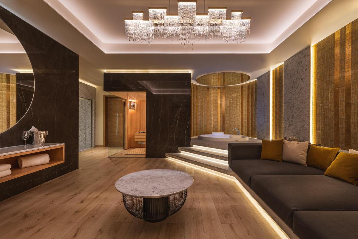 Uma área de estar em Hyatt Regency Lisbon