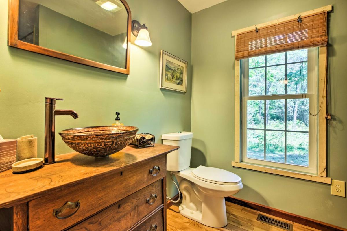Clearwater Cabin on 10 Acres with Trout Stream! - Housity