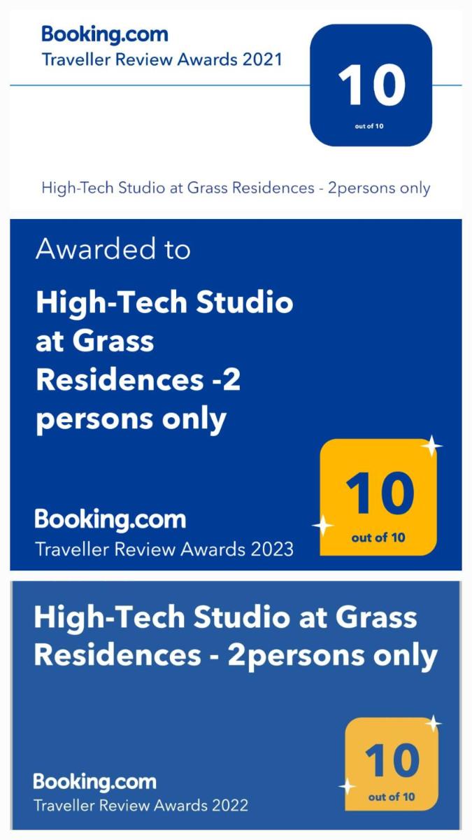 High-Tech Studio at Grass Residences -2 persons only, Quezon City - Housity