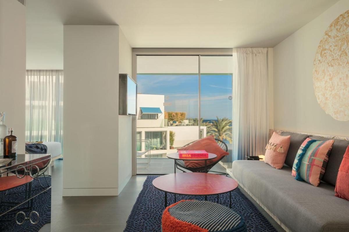 Zona de estar de W Ibiza