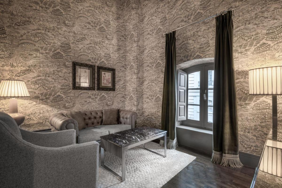 Zona de estar de Santo Mauro, a Luxury Collection Hotel, Madrid