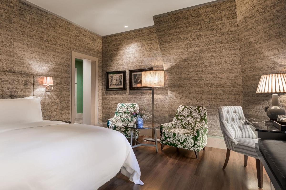 Cama o camas de una habitación en Santo Mauro, a Luxury Collection Hotel, Madrid
