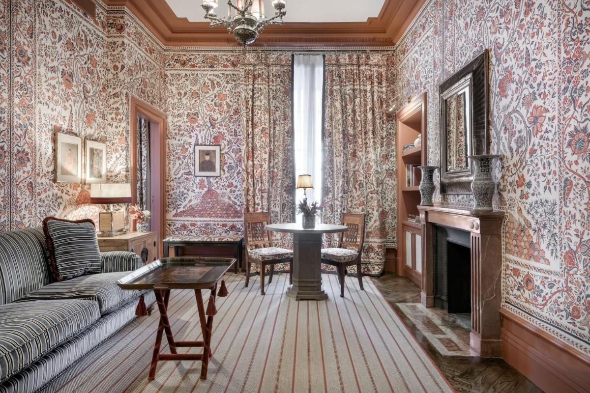 Zona de estar de Santo Mauro, a Luxury Collection Hotel, Madrid