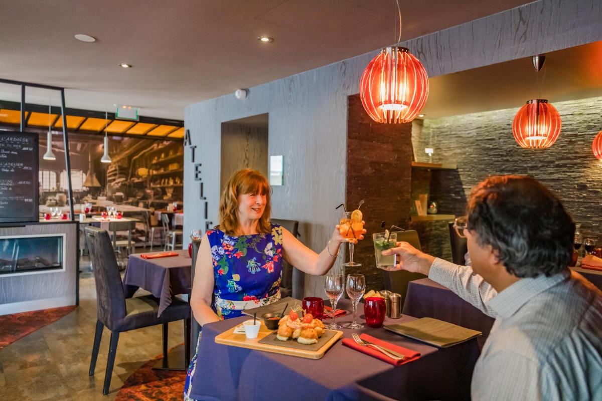Boissons dans l'établissement Logis Hôtel Restaurant Le Fruitier