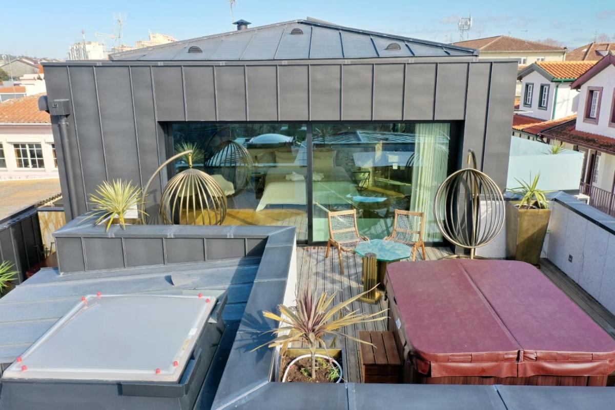 Uma varanda ou terraço em Castelo Hotel