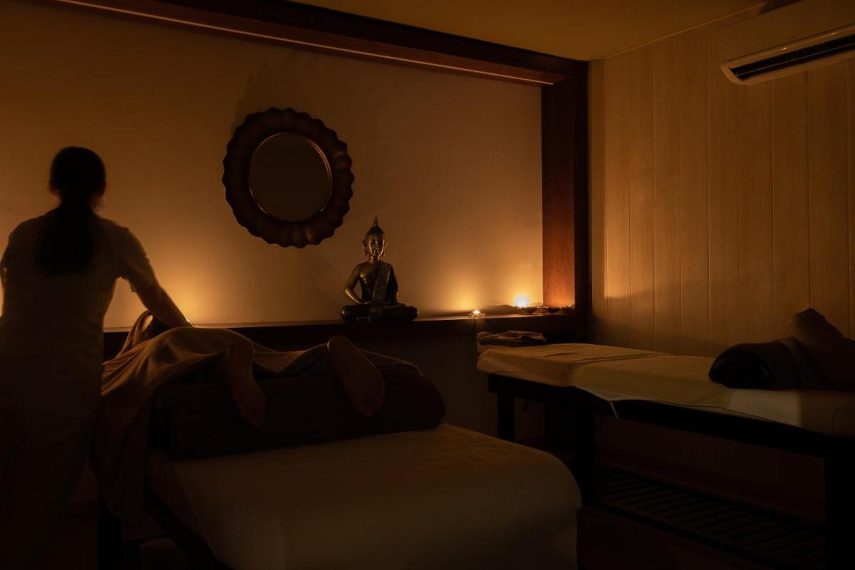 O spa e/ou outras comodidades de bem-estar em Prazer da Natureza Resort & Spa