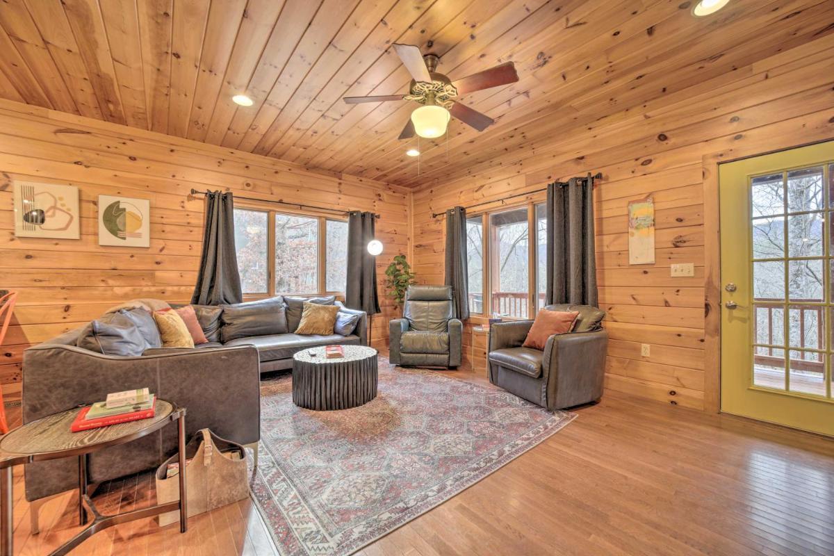 Cullowhee Vacation Rental on the River! - Housity