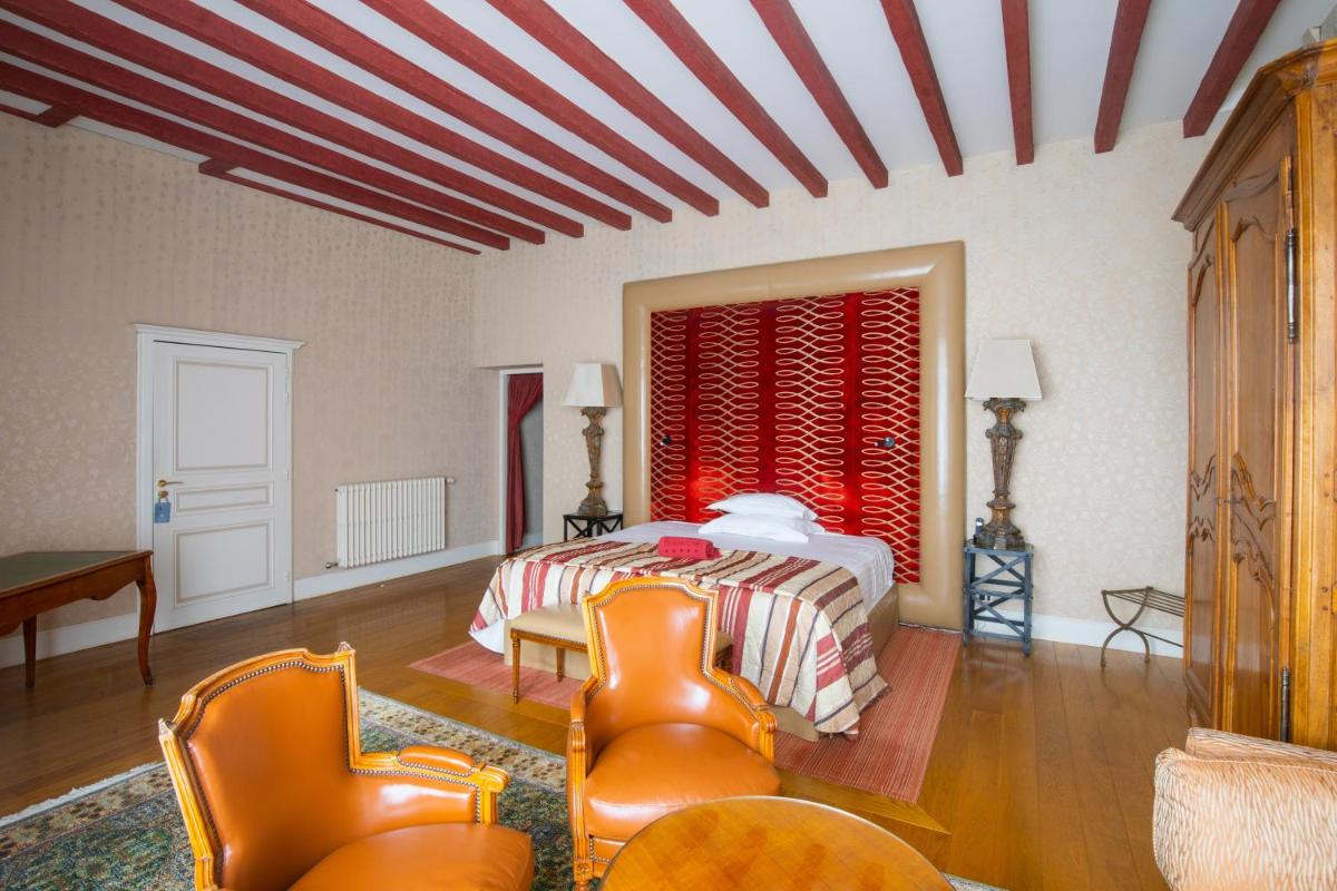 Un ou plusieurs lits dans un hébergement de l'établissement Hôtel & Spa de La Bretesche