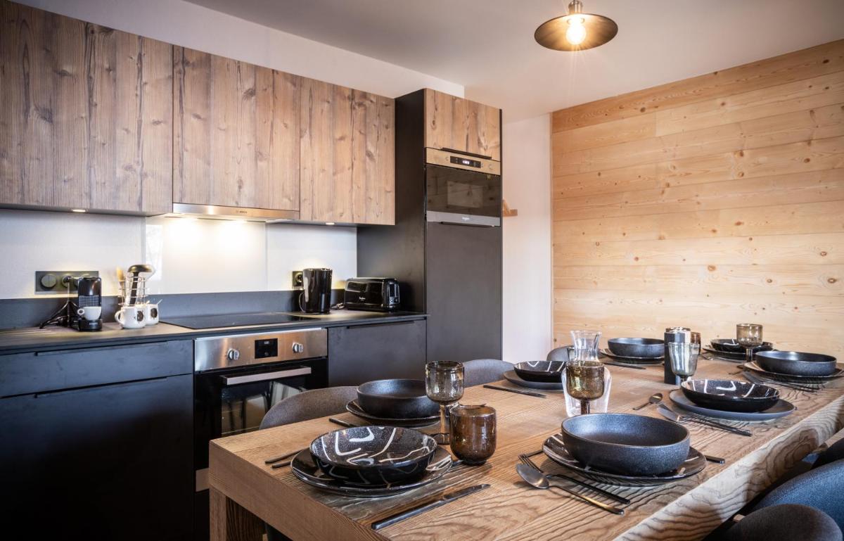 Cuisine ou kitchenette dans l'établissement TERRESENS - Le Snoroc