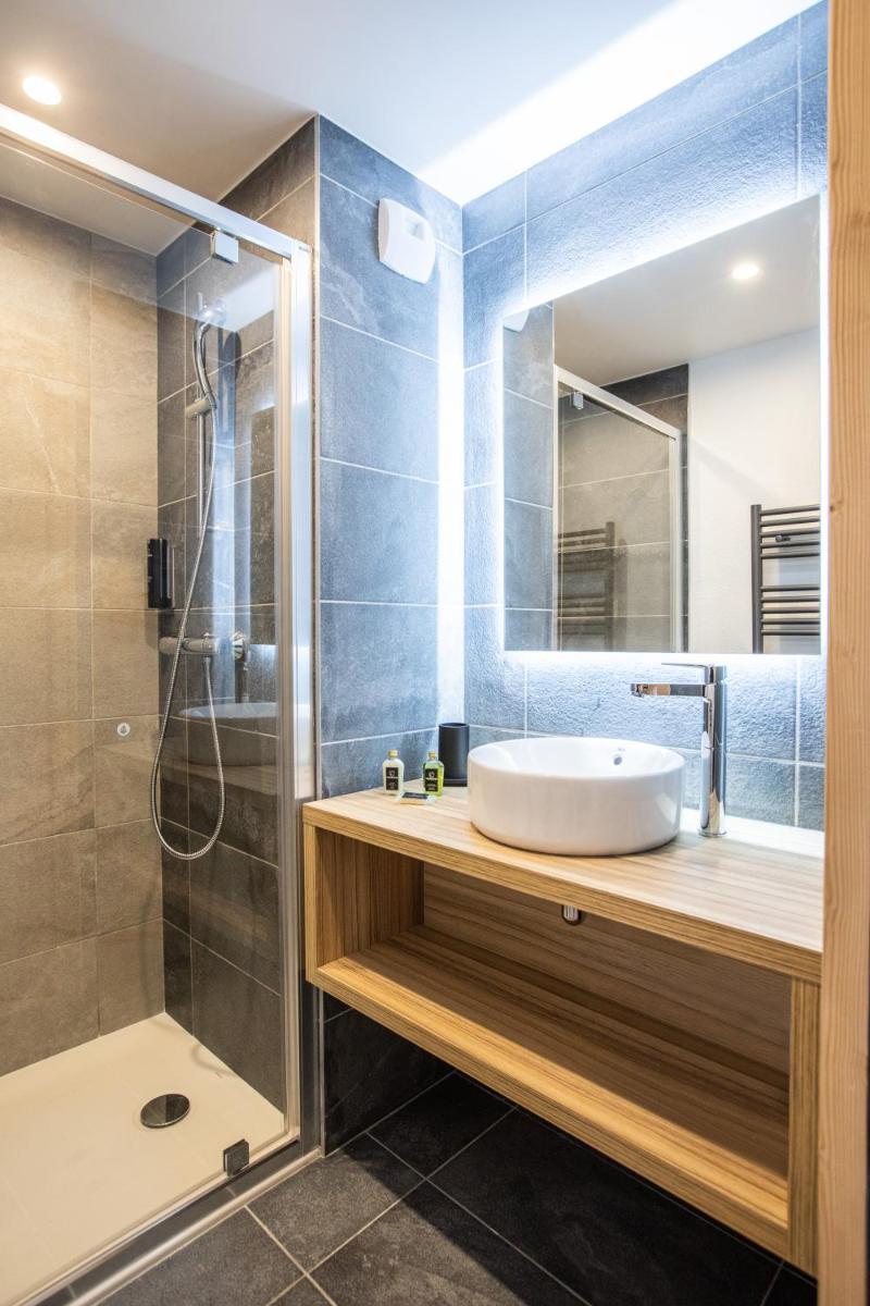 Salle de bains dans l'établissement TERRESENS - Le Snoroc