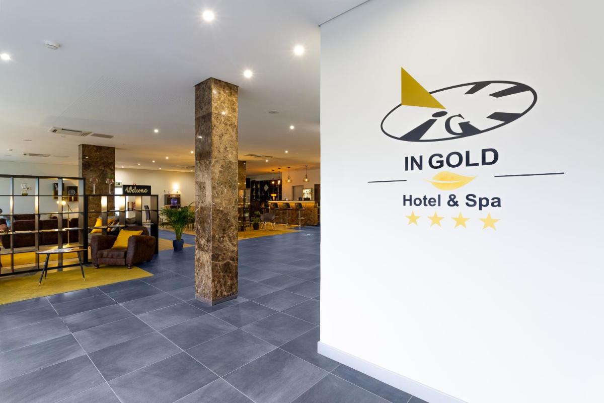 Um certificado, prémio, placa ou documento mostrado em In Gold Hotel & Spa