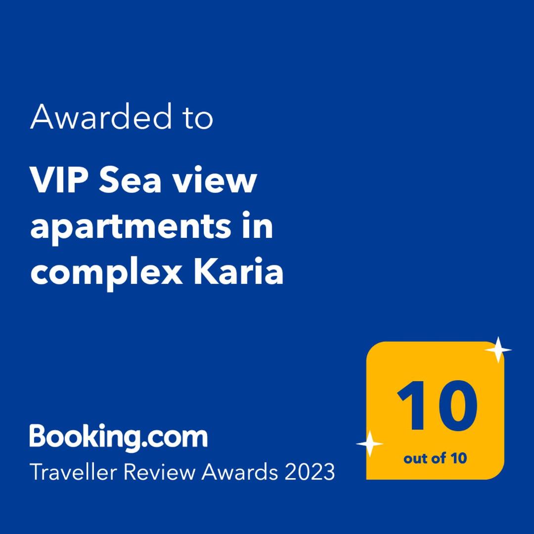 VIP Sea view apartments in complex Karia - Hizvo