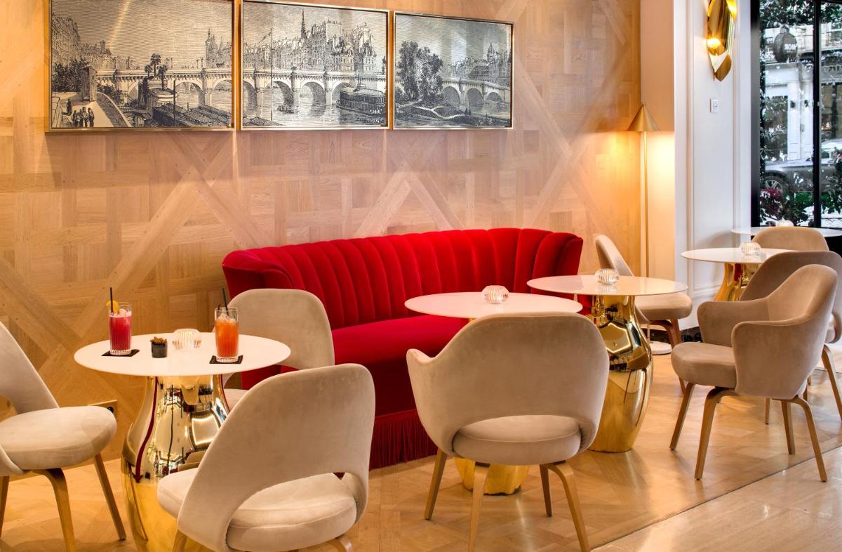 Coin salon dans l'établissement Hotel Bowmann