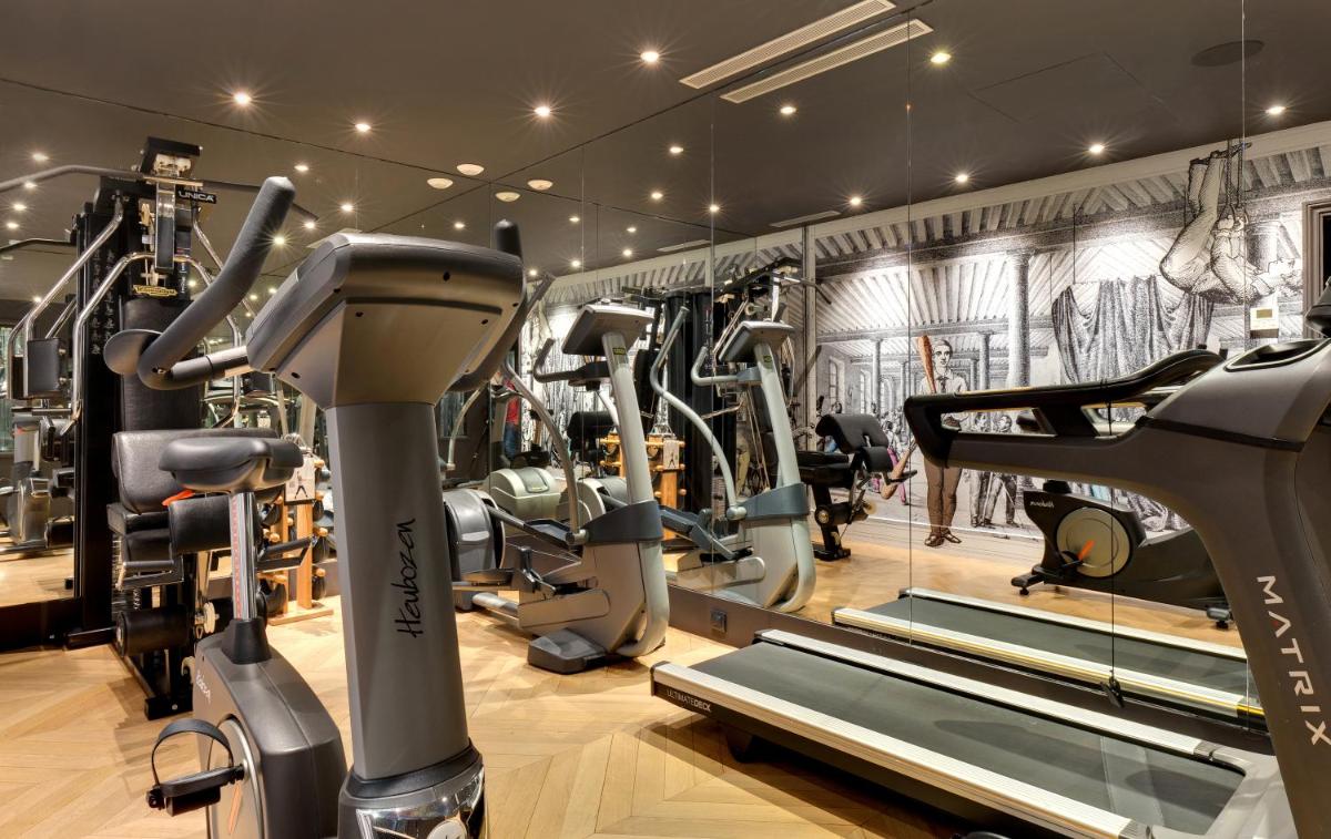 Salle ou équipements de sports de l'établissement Hotel Bowmann
