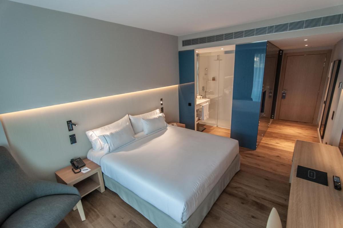 Cama o camas de una habitación en Hotel Sorli Emocions