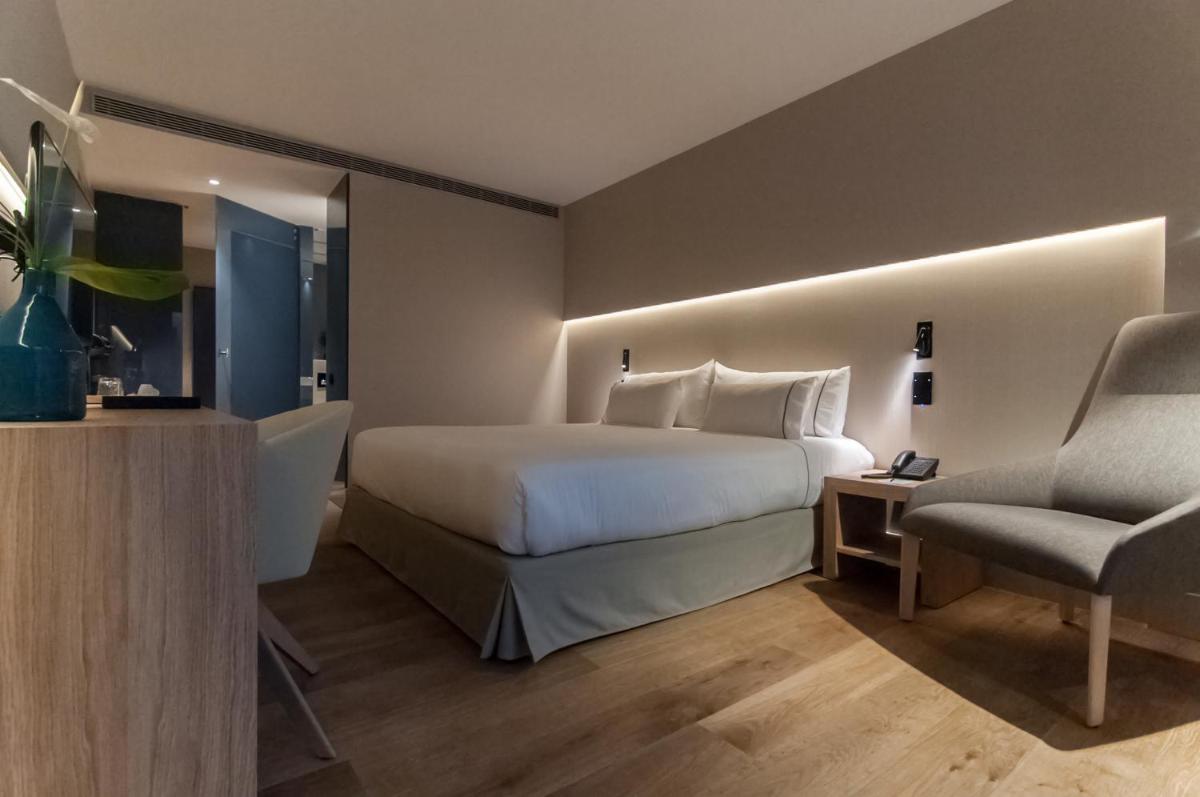 Cama o camas de una habitación en Hotel Sorli Emocions
