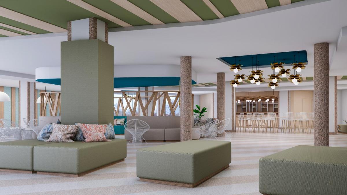 Zona de estar de Gara Suites Golf & Spa