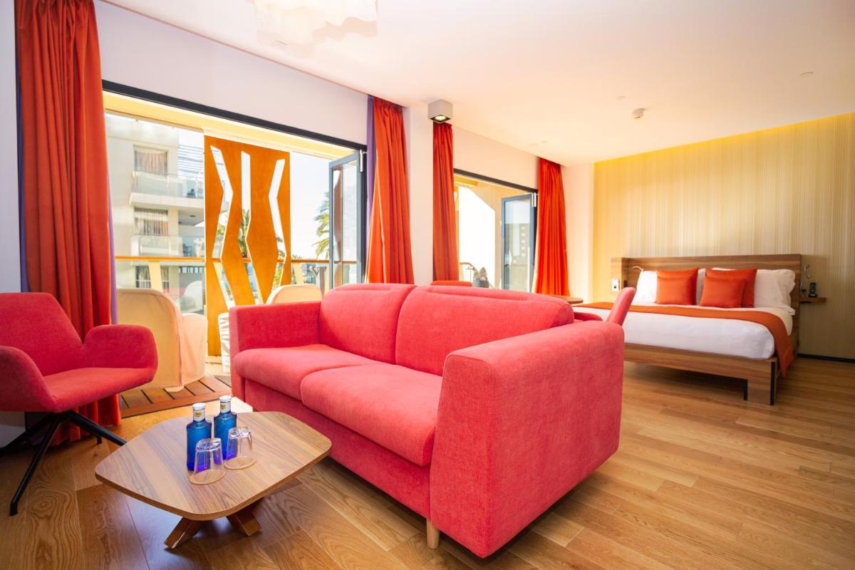 Zona de estar de Bohemia Suites & Spa - Adults Only