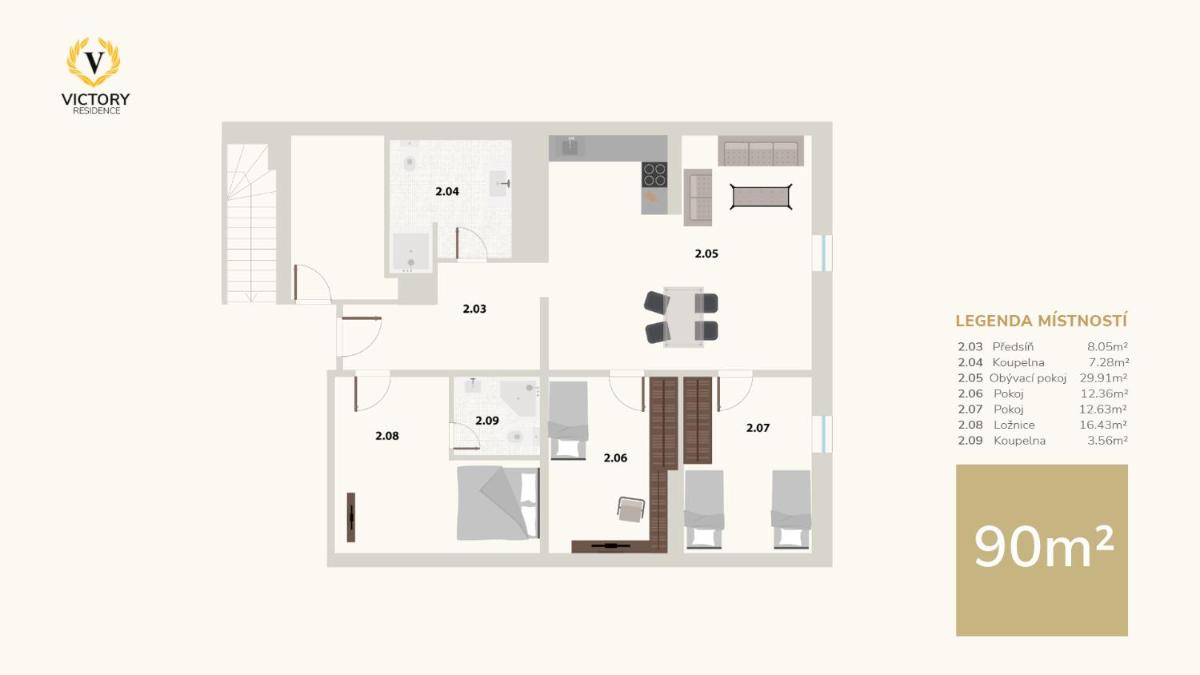 Apartmány Victory Residence - Housity