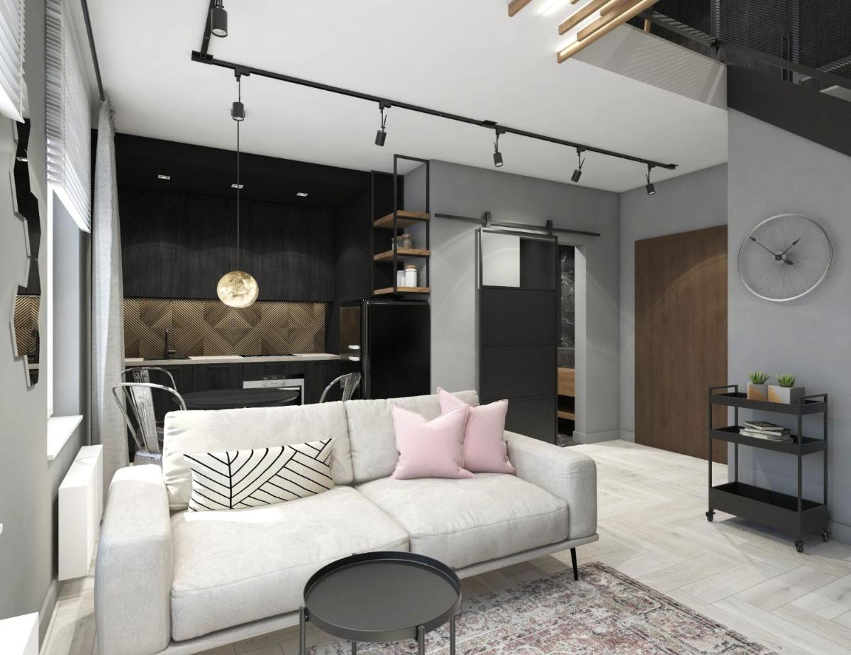 N23 Dwupoziomowy Apartament Łódź Centrum Wi-Fi Klimatyzacja - Housity