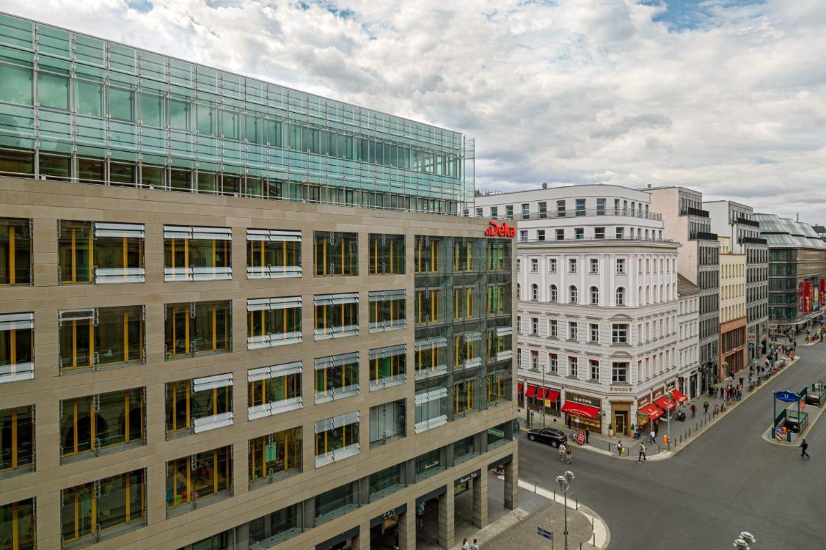 Ein allgemeiner Blick auf Berlin oder ein Stadtblick von des Hotels aus