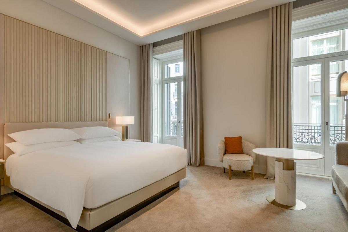Cama o camas de una habitación en JW Marriott Hotel Madrid