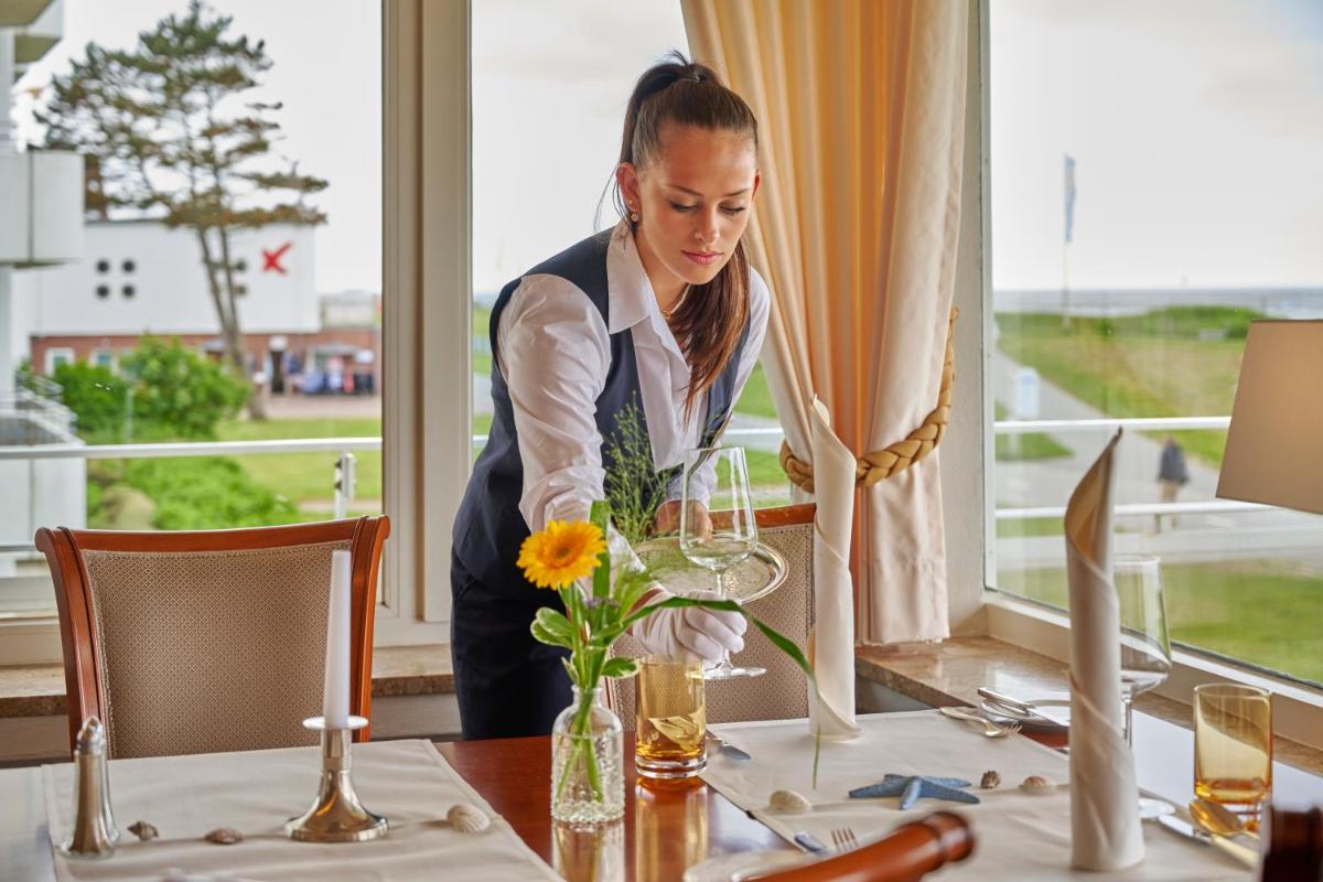 Getränke in der Unterkunft Badhotel Sternhagen